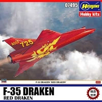 Кастинг Мир Хасегава Модель 1/48 Шведский F-35-дракон-боец "Красный дракон" 07495