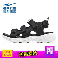 Hongxing Erke đích thực mùa hè mới dép đi biển ngoài trời Velcro nam thoáng khí nhẹ nam giản dị - Giày thể thao / sandles giày quai hậu nữ đi học