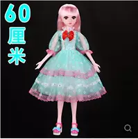 Barbie 60cm Dress Up Doll Barbie Set Hộp quà lớn Cô gái Công chúa Váy cưới Đồ chơi 18 Chung - Búp bê / Phụ kiện giày cho búp bê