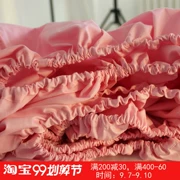 Xuất khẩu công chúa dễ thương trẻ em giường màu hồng nệm bông trải giường trải giường trượt 1.2 1.35 1.51.8 - Trang bị Covers