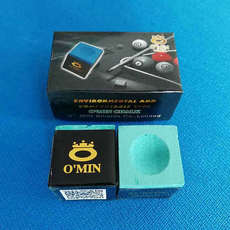 Мел для кия 奥秘黑八台球杆杆巧克粉9球杆皮头擦粉九球杆枪粉斯诺克杆皮头粉