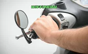 MAGAZI MG1869 Thiết bị đầu cuối cân bằng Gương chiếu hậu Xử lý Gương chiếu hậu - Xe máy lại gương