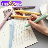 Флуоресцентный маркер для школьников, цветные карандаши, комплект, широкая цветовая палитра, защита глаз