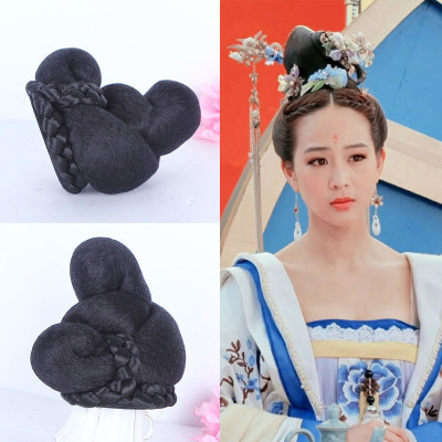 taobao agent 2018 new product Kyushu Maritime Muyunji Tang costumes all -round hair fake fairy big hair bun 3298