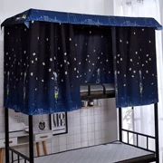 Học sinh rèm cửa trên giường rèm cửa ký túc xá bóng vải đơn giản nam giường manti giường bao vây và sinh viên nữ gây quỹ - Bed Skirts & Valances