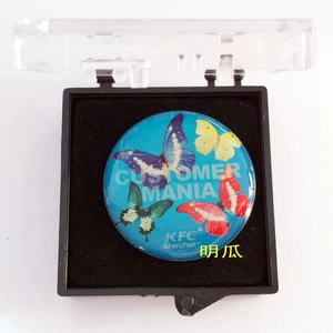 Значок KFC KFC PIN -Brooch Collection Memorbive Medal Shenzhen Butterfly Mania