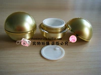 Акриловая сферическая баночка для крема, крем, косметическая прозрачная упаковка, 15 грамм