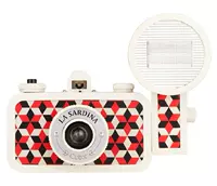 Máy ảnh Lomo {Ưu đãi đặc biệt} La Sardina Cubic Mô hình kim cương cổ điển cá mòi mini 11