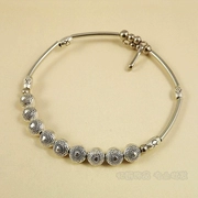 Trang sức phong cách quốc gia sỉ Tây Tạng vòng tay bạc nữ trang sức retro vòng tay Valentine quà tặng chuyển nhượng 5088