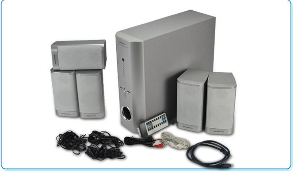 DTS Dual декодирование оптоволокно коаксиальный интерфейс 5.1 динамик / компьютер динамик / семья кино