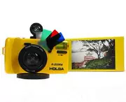 Máy ảnh LOMO Fisheye K200N Nâng cấp K200NM Máy ảnh góc rộng Phí vận chuyển màu vàng