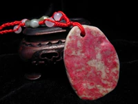 Кулон Changhua куриная кровь H24 поле желтое камень куриная кровь каменная кулон [прямое производство] подарок