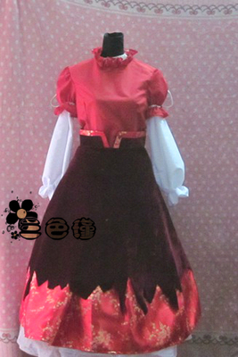 taobao agent [Three Color Jin] COSPLAY Oriental Project Oriental Wind Record Badaka Kanaka formal dress