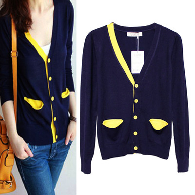 taobao agent Knitted autumn thin cardigan, sweater, city style