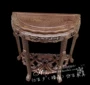 Dongyang cổ rắn gỗ gụ đồ nội thất cánh gà gỗ Trung Quốc cổ điển bán tròn bàn hiên bàn bàn hoa kệ đặc biệt - Bàn / Bàn bàn gỗ uống trà