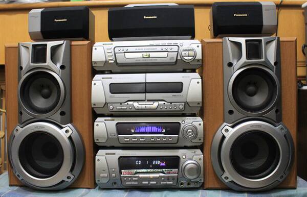 Подержанный звук panasonic DV100 высококачественный DVD сочетание звук [[[[[[[[[[[[[[[[ прибывший товары]