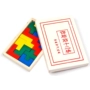 Đồ chơi bán buôn câu đố người lớn bằng gỗ thông minh mở khóa đồ chơi màu sắc bộ não 12 cái của quà tặng mẫu giáo đồ chơi xếp hình cho bé