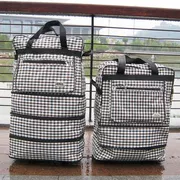 Universal bánh du lịch hành lý kéo túi ba phần gói mở rộng ra nước ngoài gói vận chuyển túi hành lý dung lượng lớn