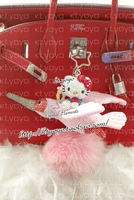 Подлинный австрийский кристаллический пластырь бурение Hello Kitty езда на висят