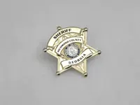 Gecimon/Richmond County, Georgia Metal Brooch/Badge/Badge