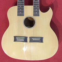 Двухногированная деревянная гитара гавайская гитарная гитара Производители прямые продажи могут настроить производителей прямых продаж