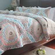 Dệt phong cách Mỹ cung điện gió quilting bởi ba bộ quilted giường bìa đôi điều hòa không khí là mùa hè mát bao phủ chăn giải phóng mặt bằng