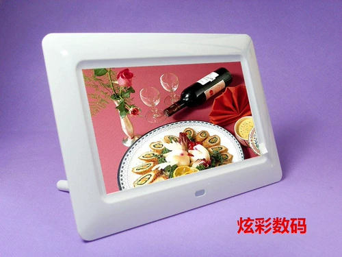 Музыкальный постер, универсальная цифровая фоторамка, электронный фотоальбом, 7 дюймов, подарок на день рождения