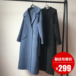 45 [chống mùa bán] 2018 mùa đông mới làm bằng tay Albaika alpaca hai mặt áo 8809