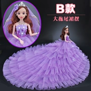 Búp bê Barbie khá ngộ nghĩnh dành cho đồ chơi bé gái công chúa nhí thiếu nhi món quà sinh nhật siêu quà tặng cô dâu váy cưới - Búp bê / Phụ kiện