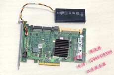 RAID-контроллер dell 6i阵列卡8口sas/sata 阵列卡256m缓存兼容台式机t774h wy335