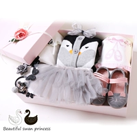 Детская подарочная коробка для принцессы для новорожденных, комплект для девочек, летний наряд маленькой принцессы