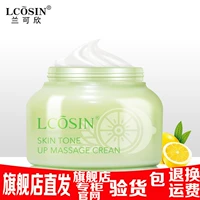 Kem dưỡng da mặt Lan Kexin Kem dưỡng da mặt Facial Pore Cleansing Cream Facial Moisturizing to Blackheads to Yellow kem tẩy trắng