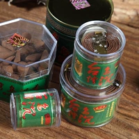 Đài Loan đầy đủ nhà thơm đen cống hương thơm cuộn dây trong suốt đóng hộp 1 2 4 giờ cho thơm nguồn cung cấp tôn giáo hương thắp