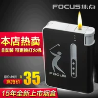 FOCUS Focus YH026 Hướng dẫn 10 hộp Thuốc lá tự động Bật lửa nhựa dùng một lần - Bật lửa bật lửa điện