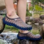 Giày chống trượt mùa hè nam và nữ giày đi biển xu hướng dép nhựa Baotou dép giản dị ngoài trời giày nam dép quai hậu nam 2021