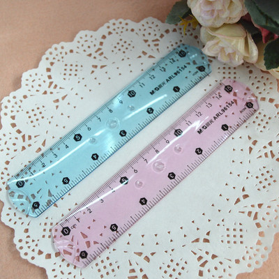 晨光文具 软尺 双面刻度 无限弯曲 15cm20cm 学生直尺 学习用品