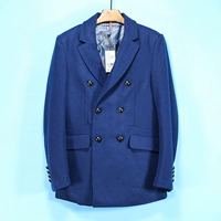 Của nam giới trang sức hàng loạt mùa đông mới đôi ngực kinh doanh quý ông áo len blazer 027 jacket nam