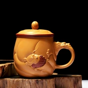 Cá Hualong màu tím cát bao gồm tách thủ công quặng trà trà bộ lót bộ lọc văn phòng thiết lập cho quà tặng