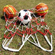 Bóng rổ túi lưới bóng đá lớn túi lưới bóng túi nylon dày bó miệng túi bóng lớn có thể giữ 10 quả bóng