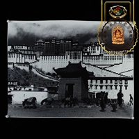 Тибетское персонализированное домашнее украшение висят живопись Будала дворец Черно -белый старый фото фото