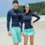 Bộ đồ lặn Hàn Quốc nữ sứa quần áo chống nắng ống thở dài tay áo tắm chia đôi phù hợp với quần áo lướt sóng quần áo bơi nam đồ đi biển cho cặp đôi
