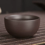 Cốc duy nhất trà cát màu tím cup tím cát kung fu trà đặt phụ kiện thạc sĩ cup cốc duy nhất cốc handmade