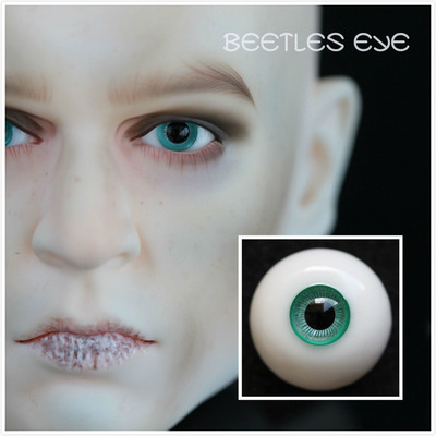 taobao agent 【Beetles】BJD / SD doll handmade glass eyeball green low arc small iris SP-A03
