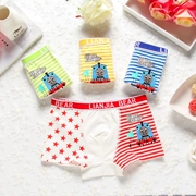 4 nạp trẻ em boxer tóm tắt trai 'boxers cotton quần short trẻ sơ sinh bé đồ lót bốn mùa đồ lót