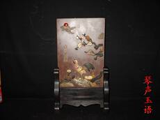 Чернильный каменный экран 【Пианино нефрита язык】32852;античный