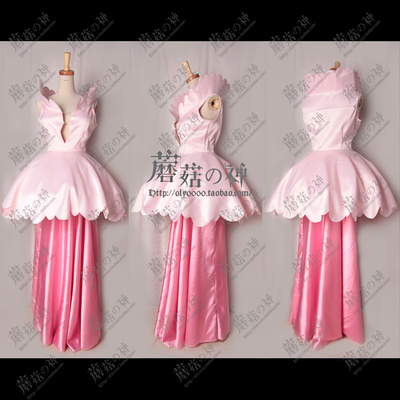 taobao agent Fuchsia dress, clothing, for girls, cosplay