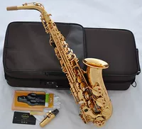 Mua sắm Saxophone chuyên nghiệp Vàng Xintaishan Eb Alto F Nhạc cụ phương Tây chuyên nghiệp Saxophone đàn guitar yamaha