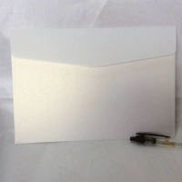 Белая жемчужная световая конверт № 5 № 6 деловой конверт с высоким содержанием конверта золота и медного цвета конверт