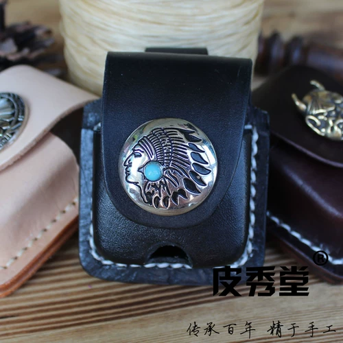 Pi Xiutang Zippo более легкий кожаный корпус тяжелый броня брони, боец ​​Jongzong кожа кожа