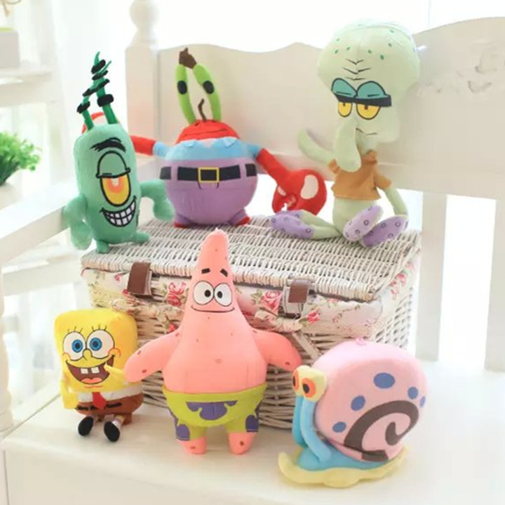 spongebob squarepants soft toys